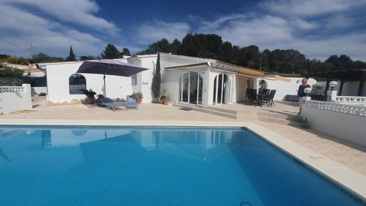 Cheerful 2-Bedroom Villa With Private Pool Calp Exterior foto